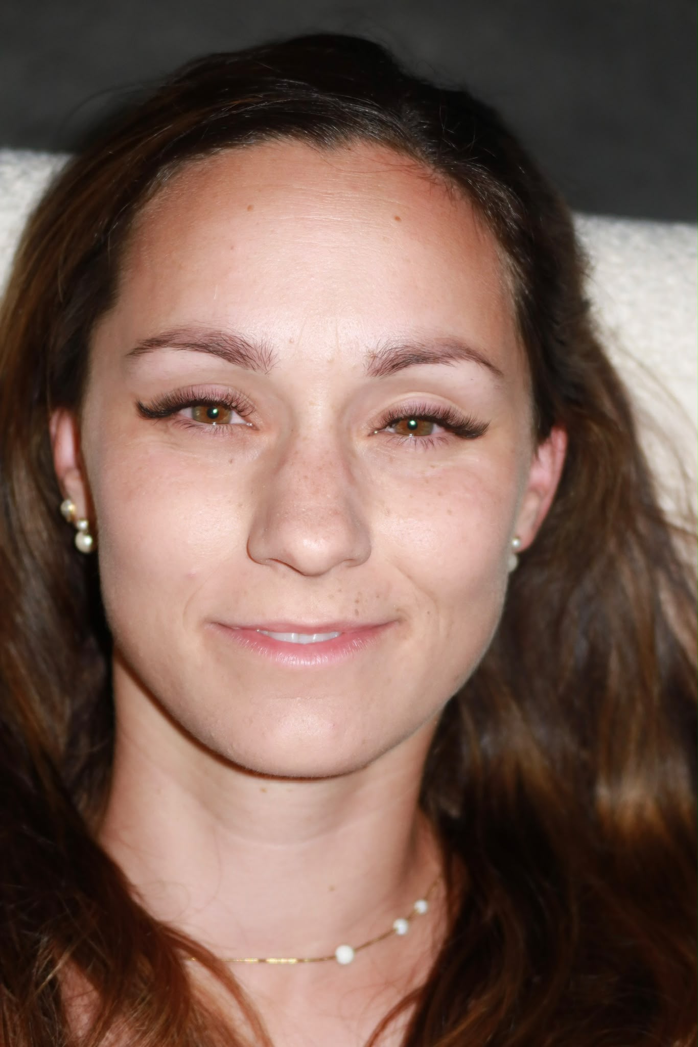 Wimpern nach der Behandlung